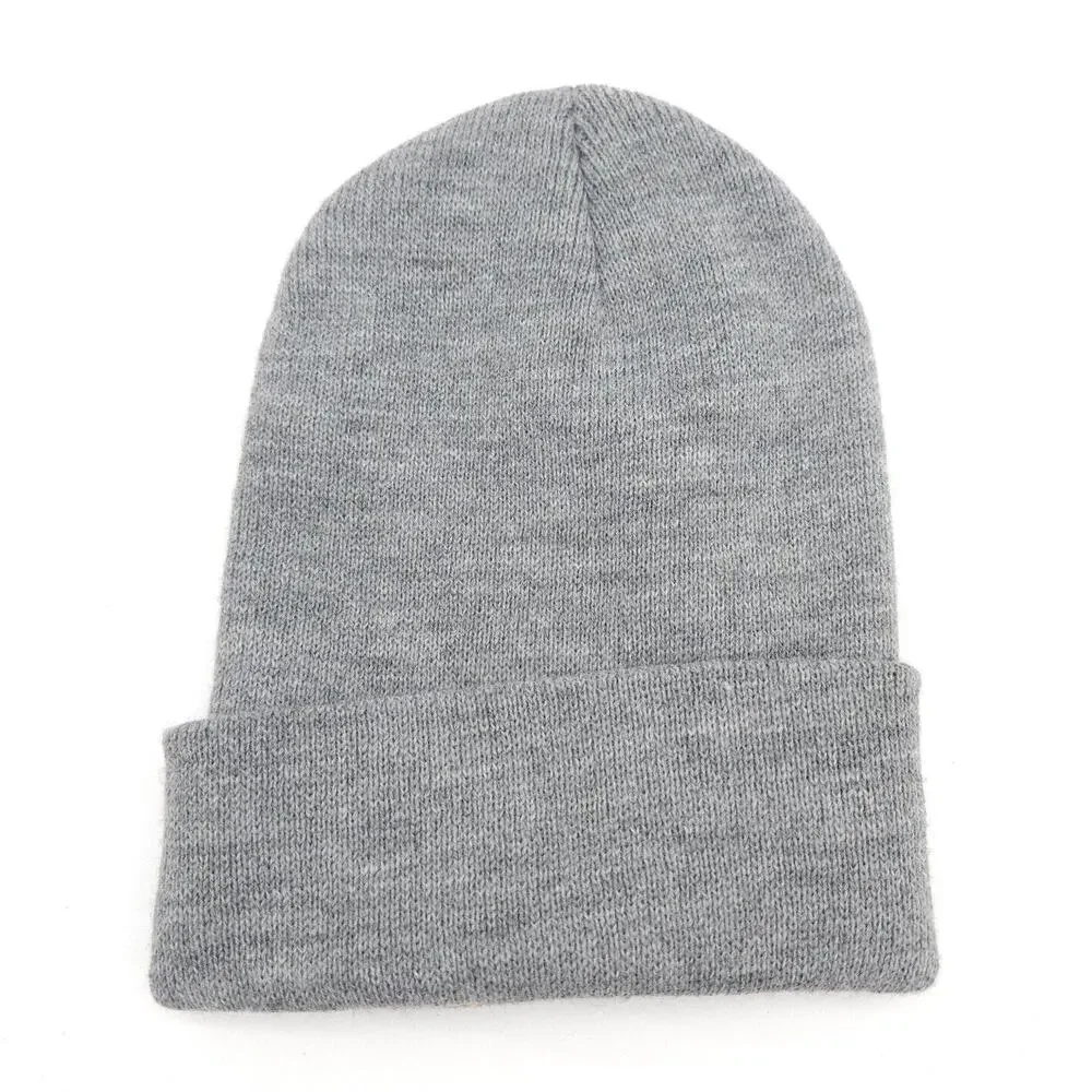 Carhartt Adult One Size‎ Gray Warm Winter Snow Cap Knit Cuffed Watch Beanie Hat